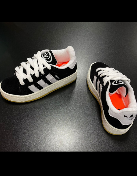Tênis Infantil Adidas Campus - Preto