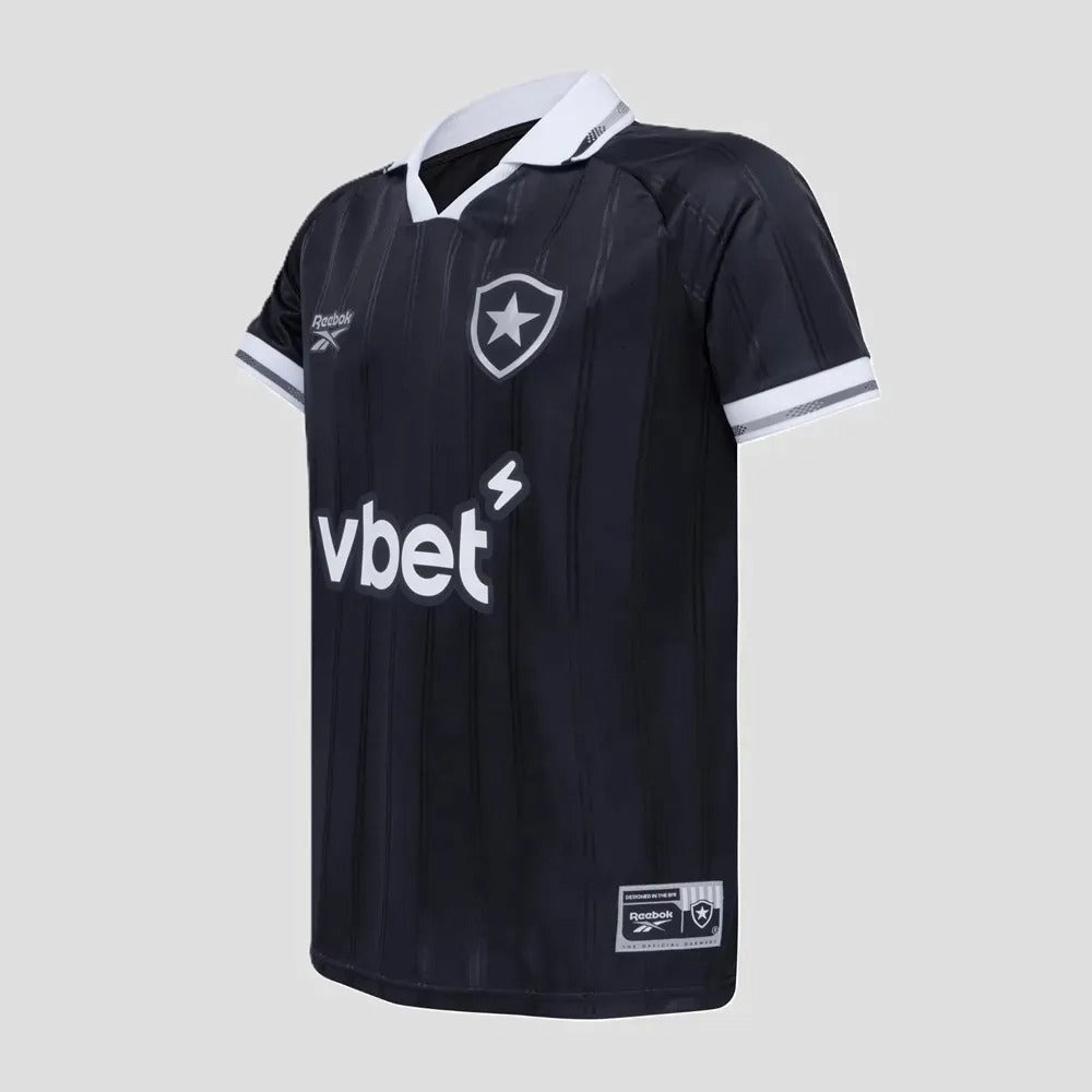 Camisa Botafogo 25/26 - Modelo Torcedor - Preta