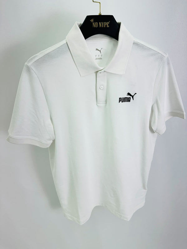 Polo PUMA Logo - Branca