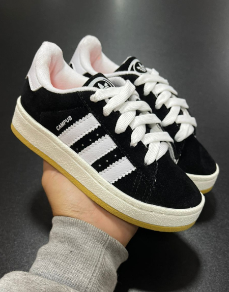 Tênis Infantil Adidas Campus - Preto