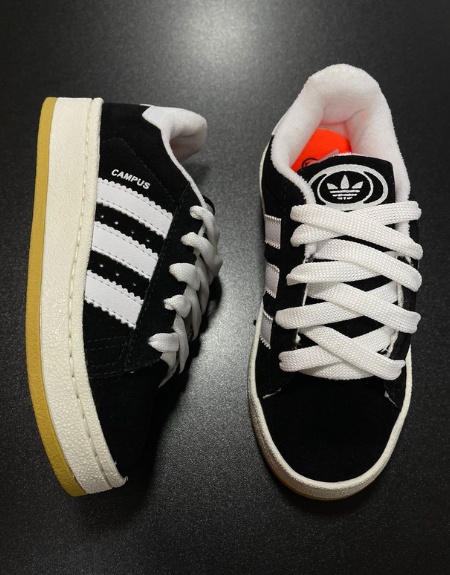 Tênis Infantil Adidas Campus - Preto