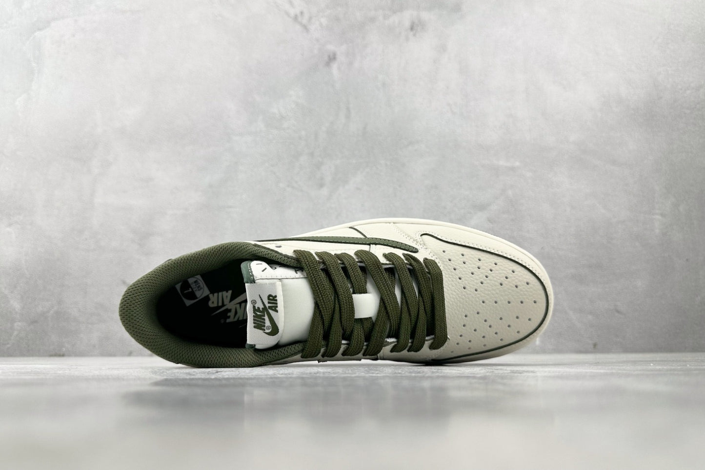 Air Jordan 1 Low x Travis Scott x Fragment - Military Green