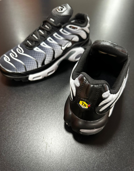 Tênis Nike Air Max Plus - Black Metallic Silver