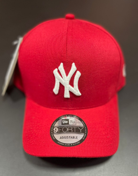 Boné New Era - NY - Vermelho/Branco