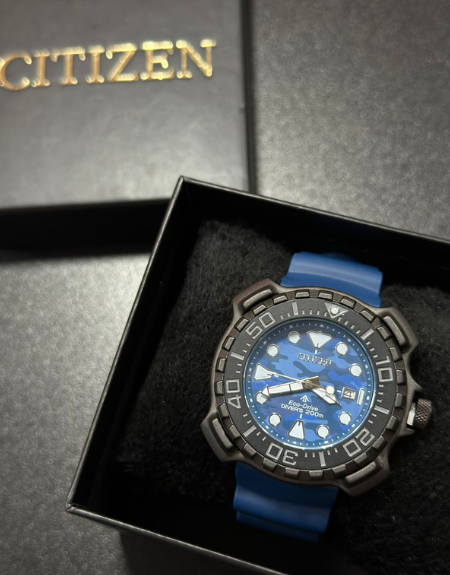 Relógio Citizen Eco-Drive Tuna - Azul