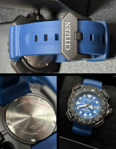 Relógio Citizen Eco-Drive Tuna - Azul