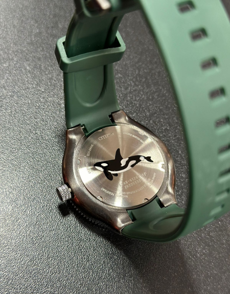 Relógio Citizen Promaster Diver Eco-Drive Orca - Verde