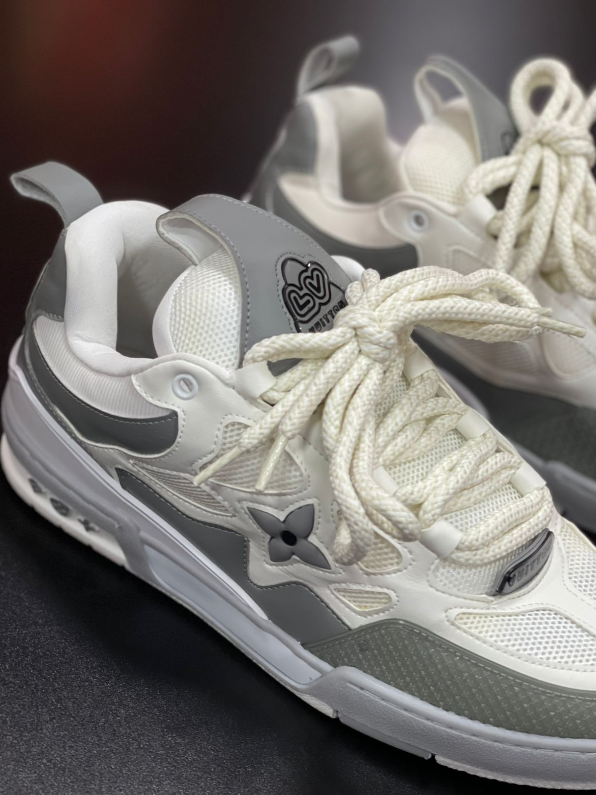 Tênis Louis Vuitton LV Skate Sneaker - Cinza