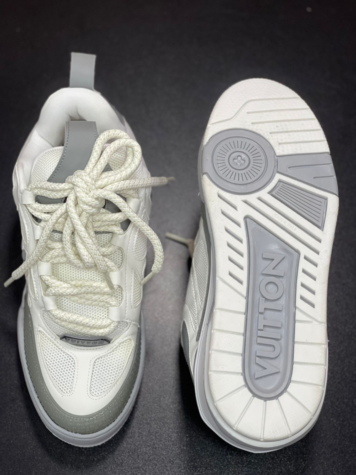 Tênis Louis Vuitton LV Skate Sneaker - Cinza