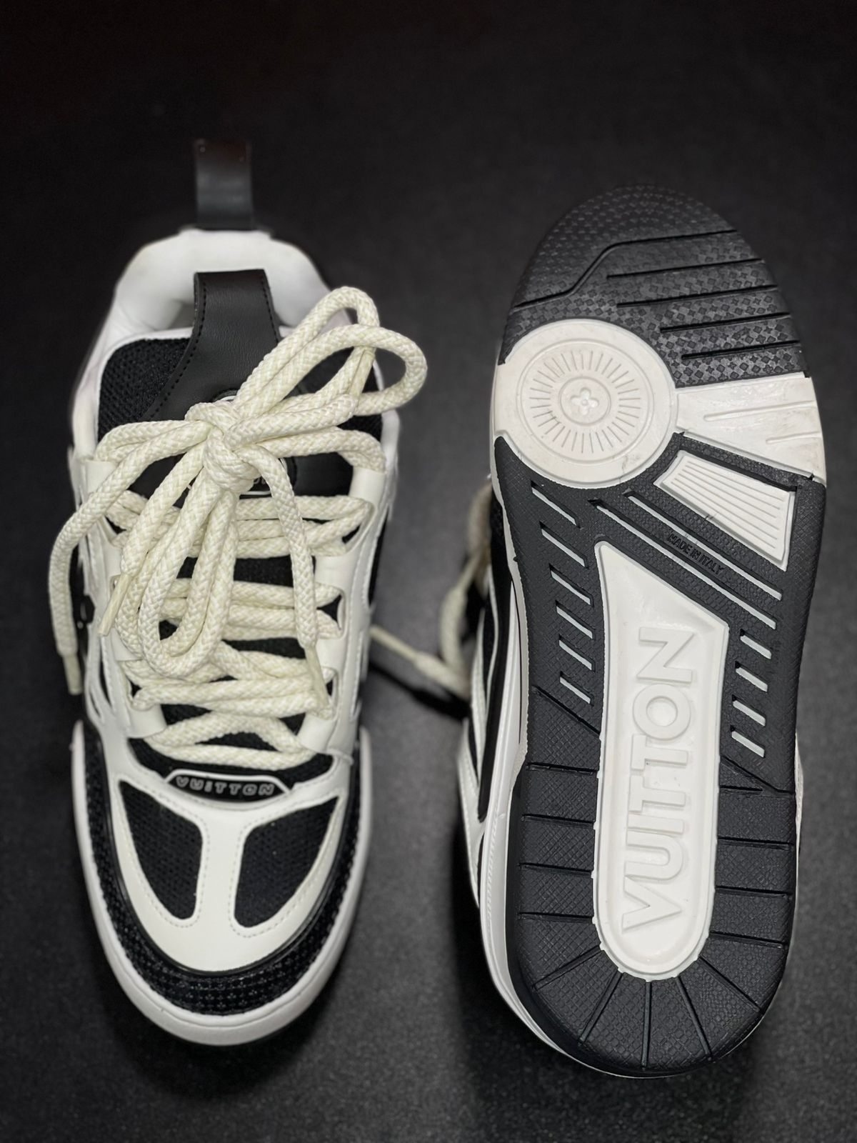 Tênis Louis Vuitton LV Skate Sneaker - Preto