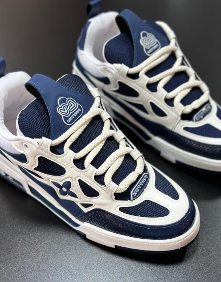 Tênis Louis Vuitton LV Skate Sneaker - Marine White