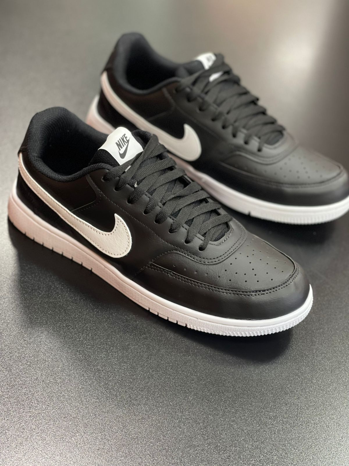 Tênis Nike Court Borough  - Preto