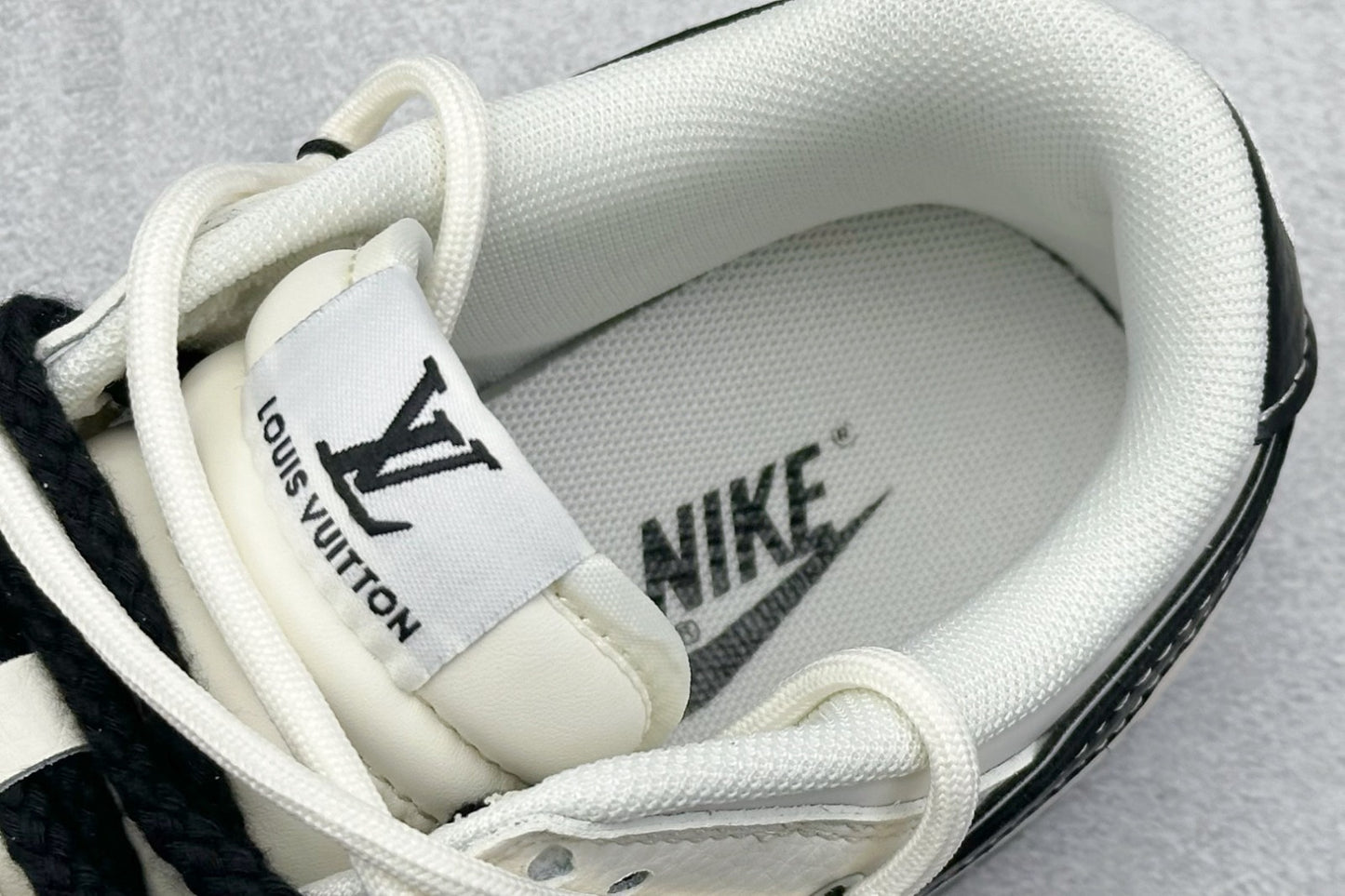 Tênis Nike Dunk Low x Louis Vuitton "Virgil & Nigo" – Monogram Shadow Edition