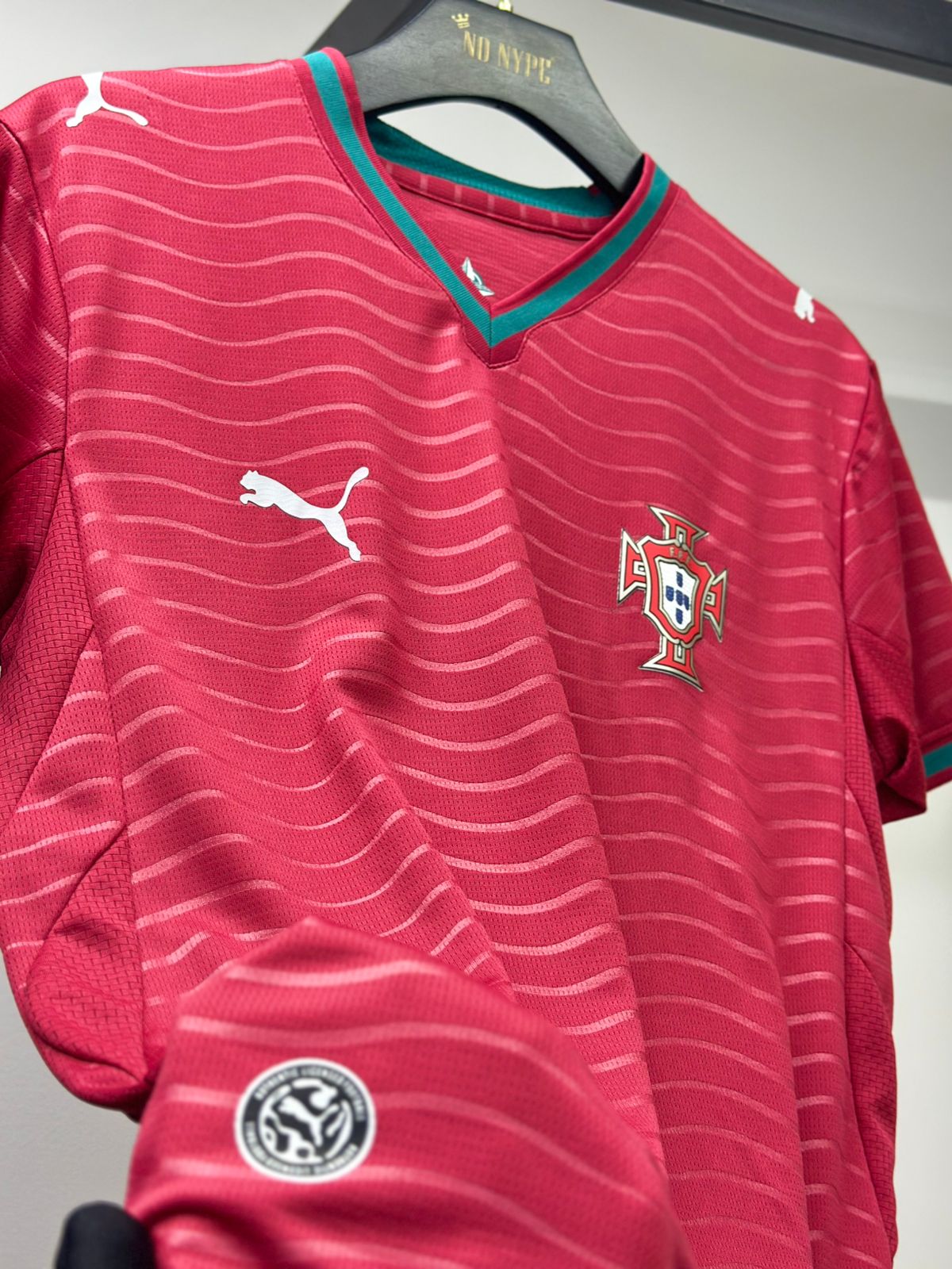 Camisa Seleção de Portugal - Copa do Mundo 2026  - Modelo Torcedor - Vermelha