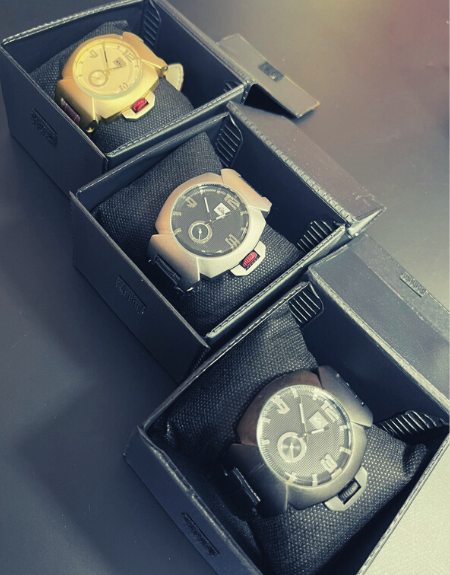 Relógio Quiksilver The Foxhound Leather - Dourado