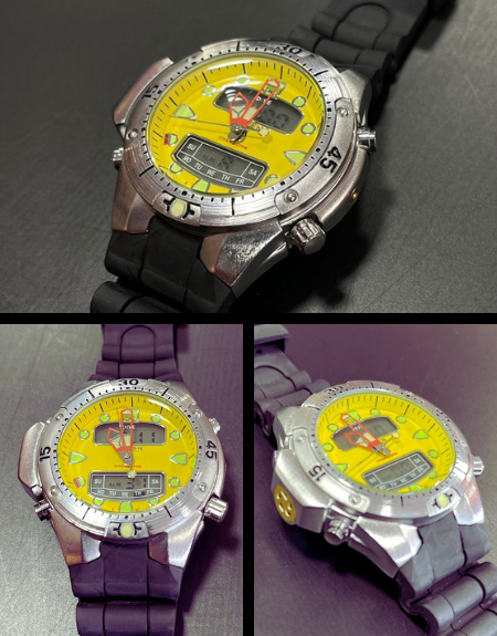 Relógio Citizen Aqualand - Amarelo