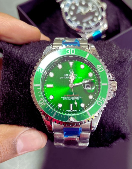 Relógio Rolex Submariner - Verde