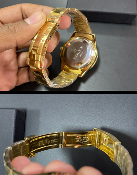 Relógio Rolex Submariner - Dourado