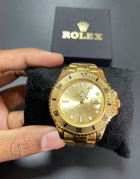 Relógio Rolex Submariner - Dourado