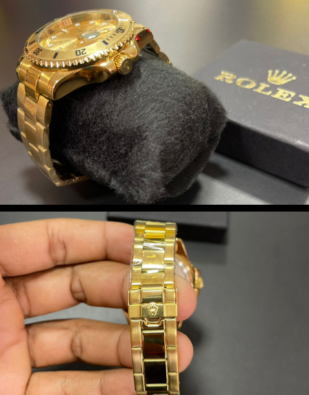 Relógio Rolex Submariner - Dourado