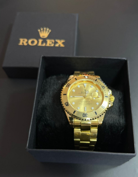 Relógio Rolex Submariner - Dourado
