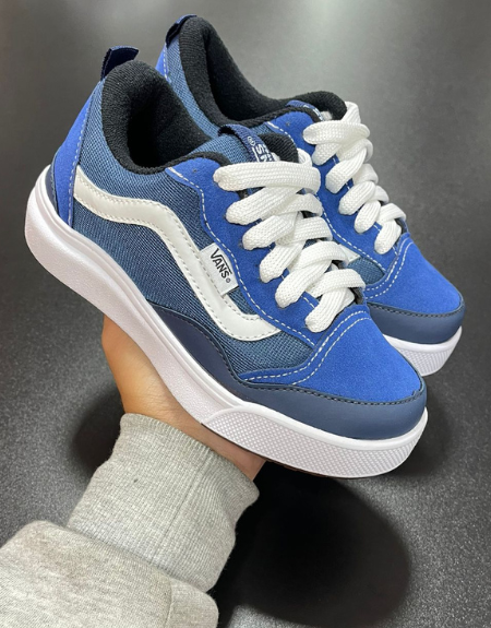 Tênis Infantil Vans Old Skool- Azul