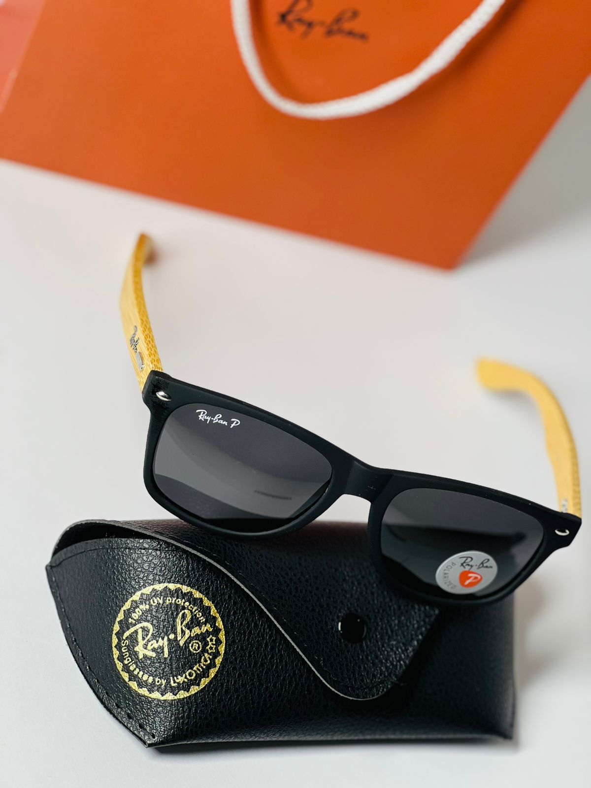 Óculos de Sol Ray-Ban - Quadrado - Preto