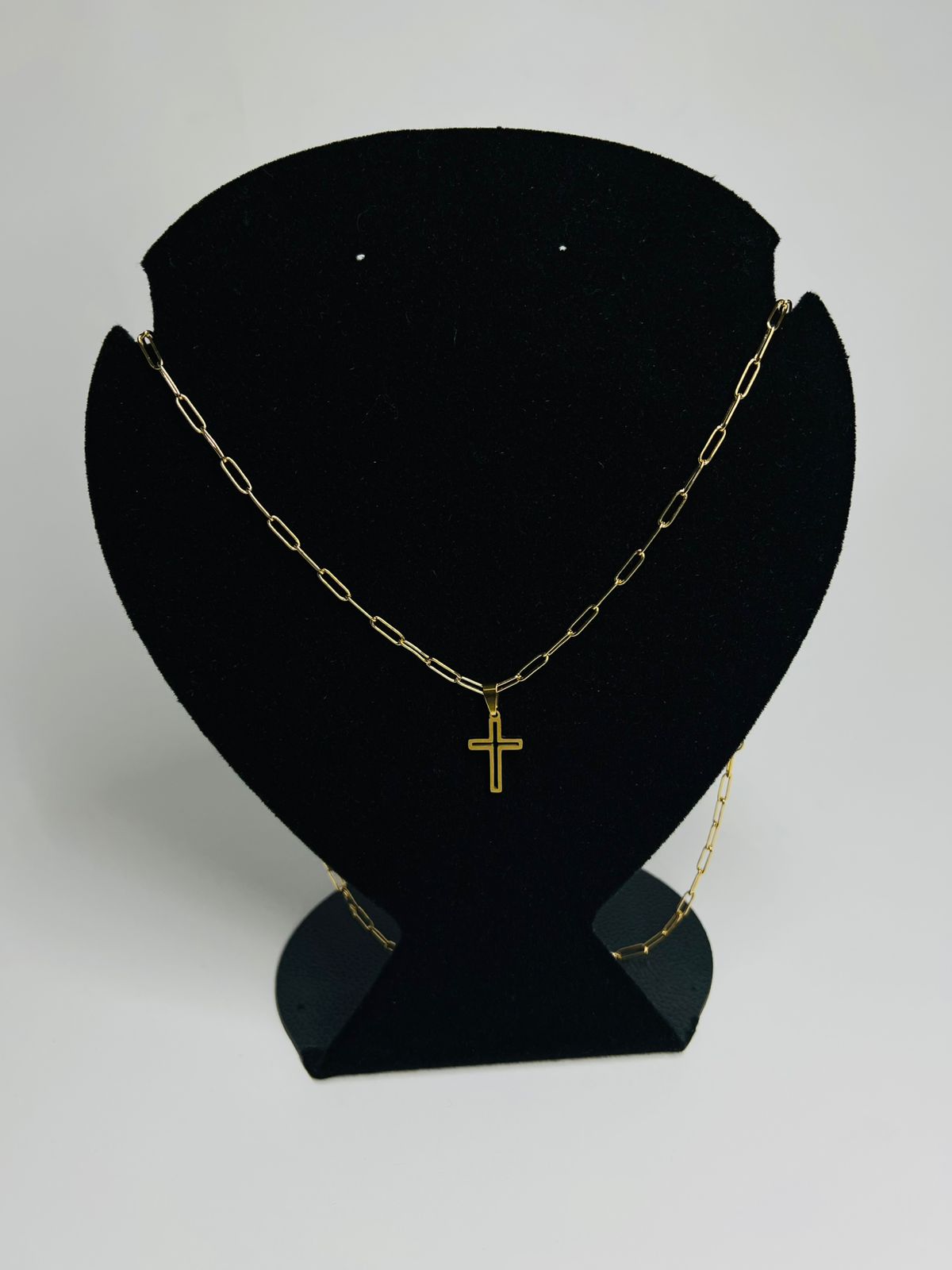 Corrente Cartier  - Banhada ouro 18k - Crucifixo