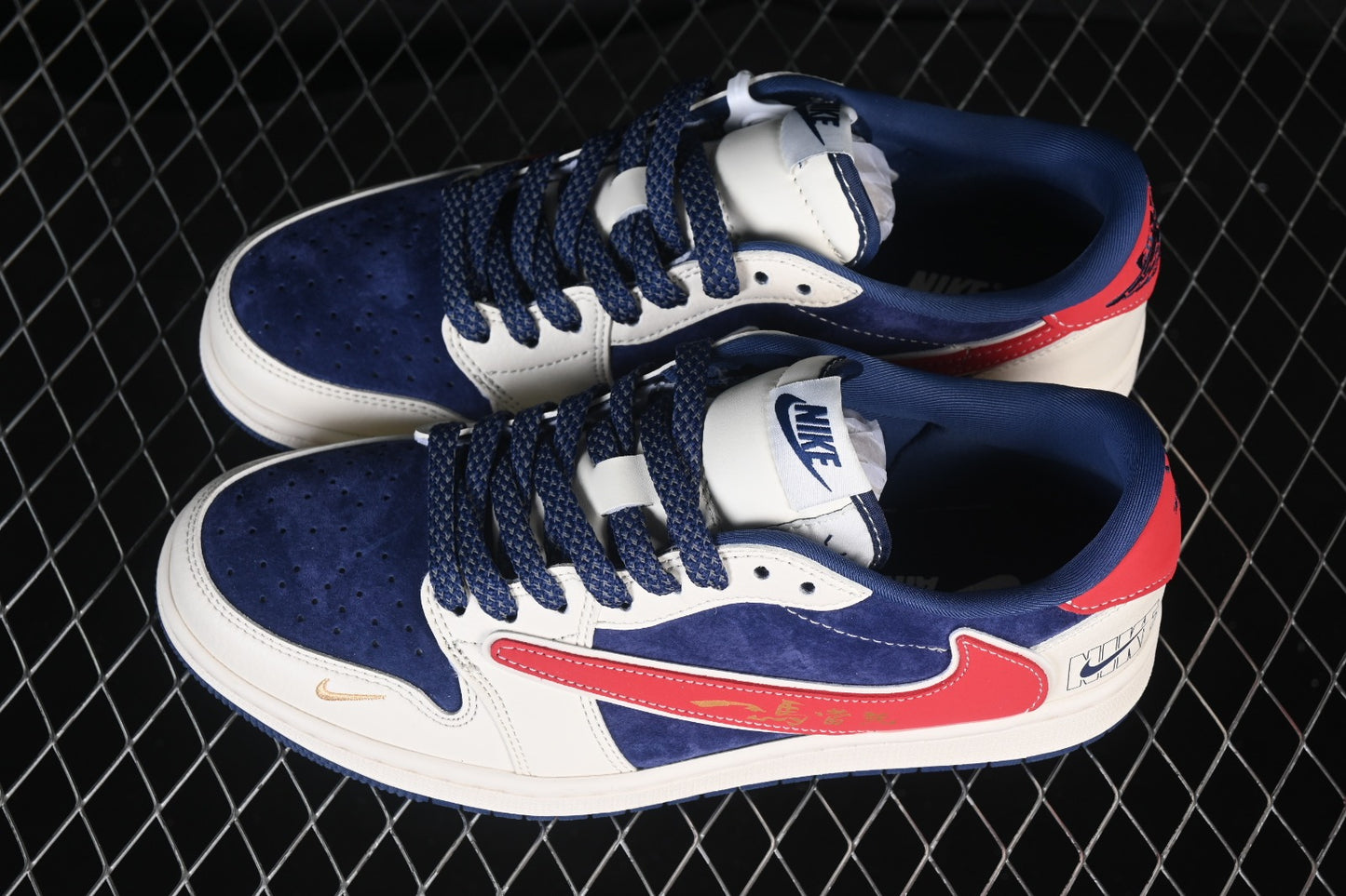 Tênis Nike Air Jordan 1 Low- Special Edition Blue Velvet