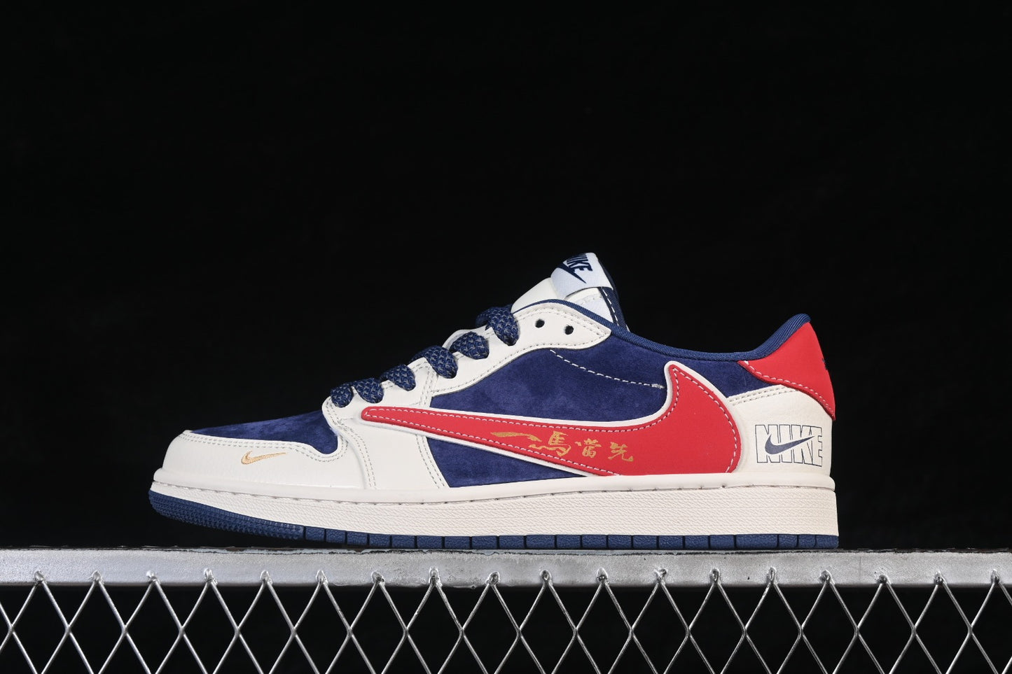 Tênis Nike Air Jordan 1 Low- Special Edition Blue Velvet