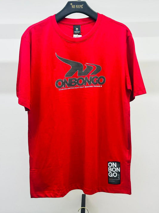 Camiseta Onbongo Estampada - Vermelha