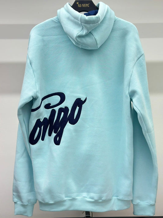 Moletom Onbongo Canguru Bordado - Azul