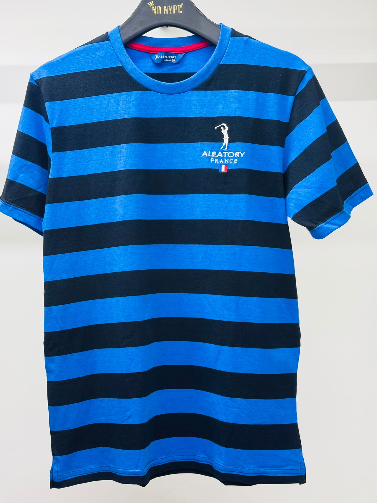Camiseta Listrada Aleatory Braid  - France