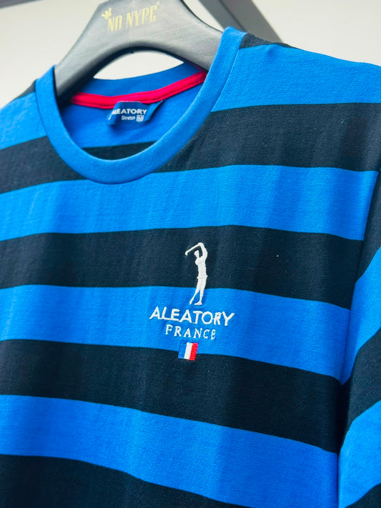 Camiseta Listrada Aleatory Braid  - France