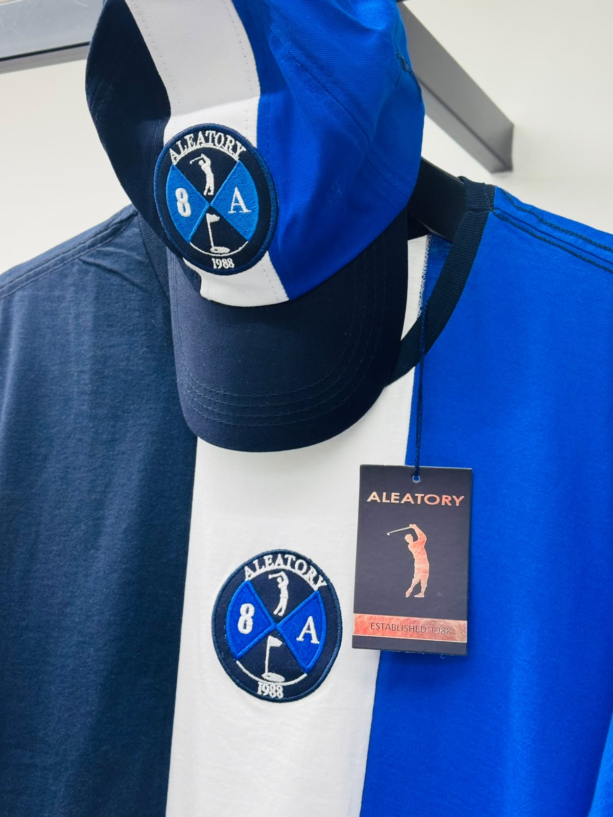 Camiseta Aleatory Estampada 8A - Azul