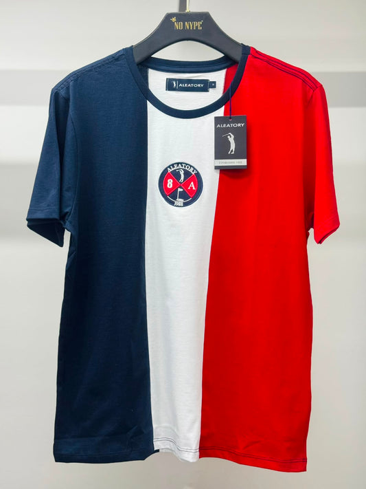 Camiseta Aleatory Estampada 8A - Vermelho