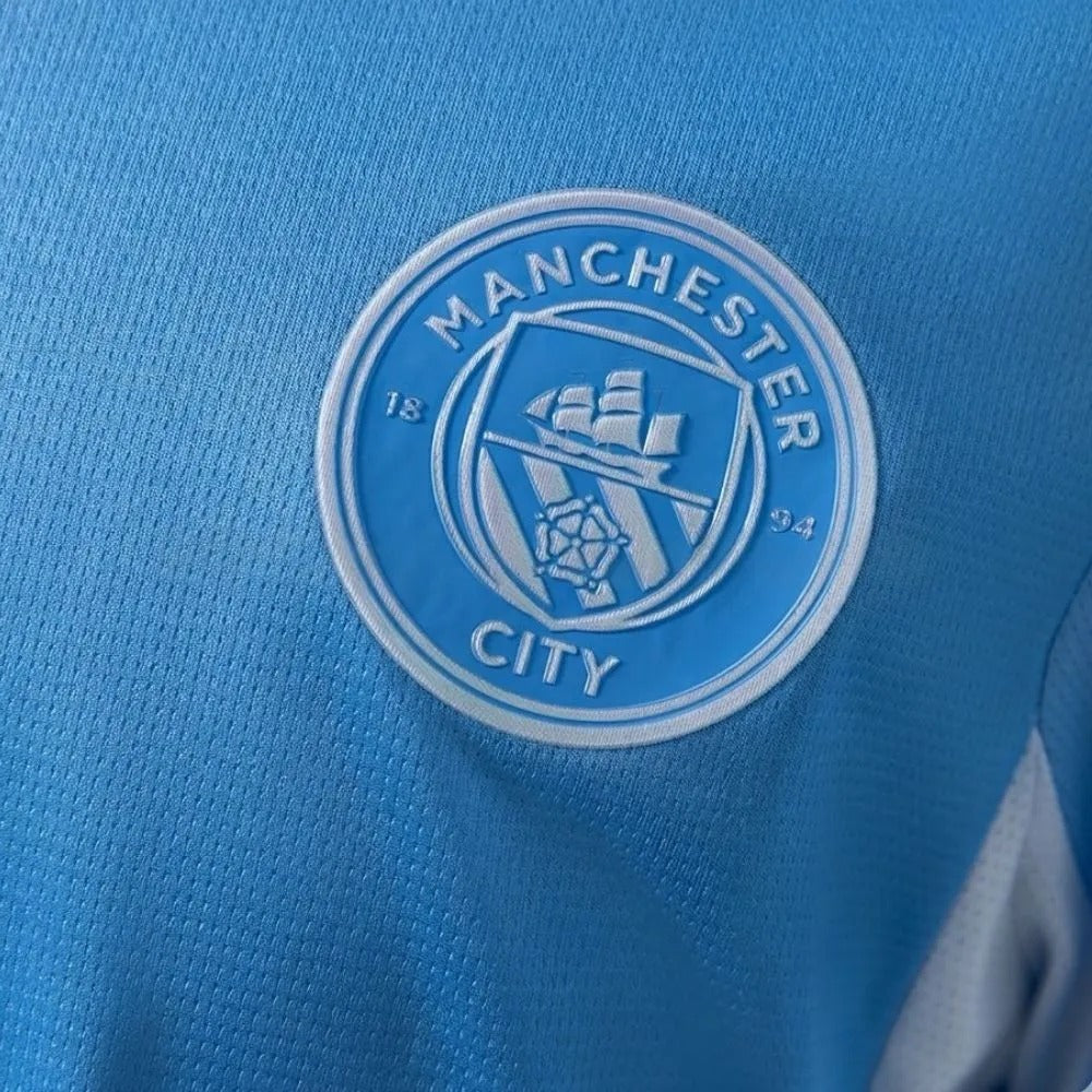 Camisa Manchester City 26/27 - Modelo Torcedor - Azul Celeste