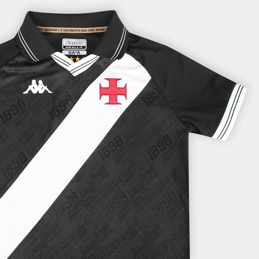 Camisa Vasco da Gama 25/26 –  Modelo Torcedor - Preta