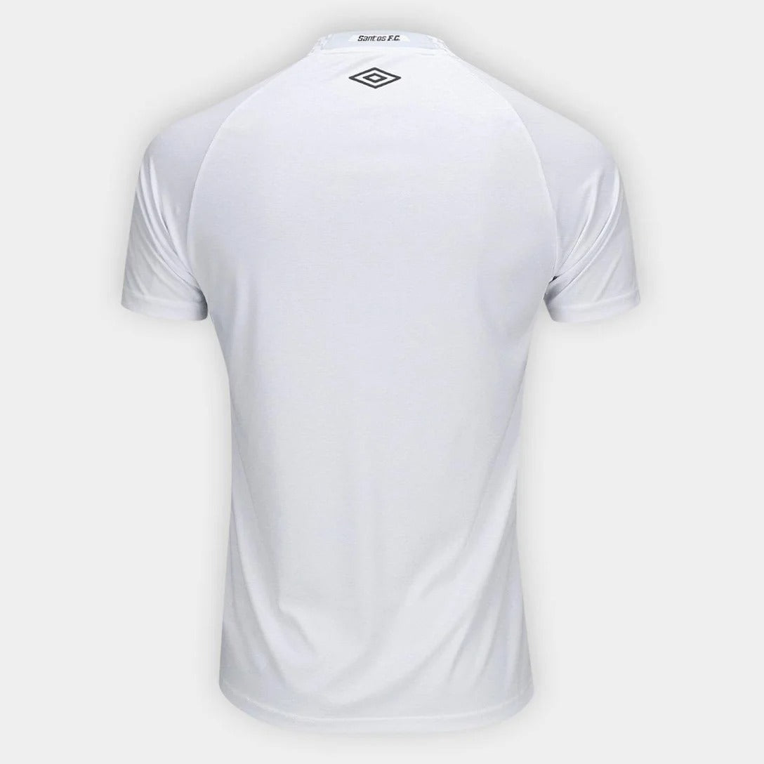 Camisa Santos FC 25/26 – Modelo Torcedor - Branca