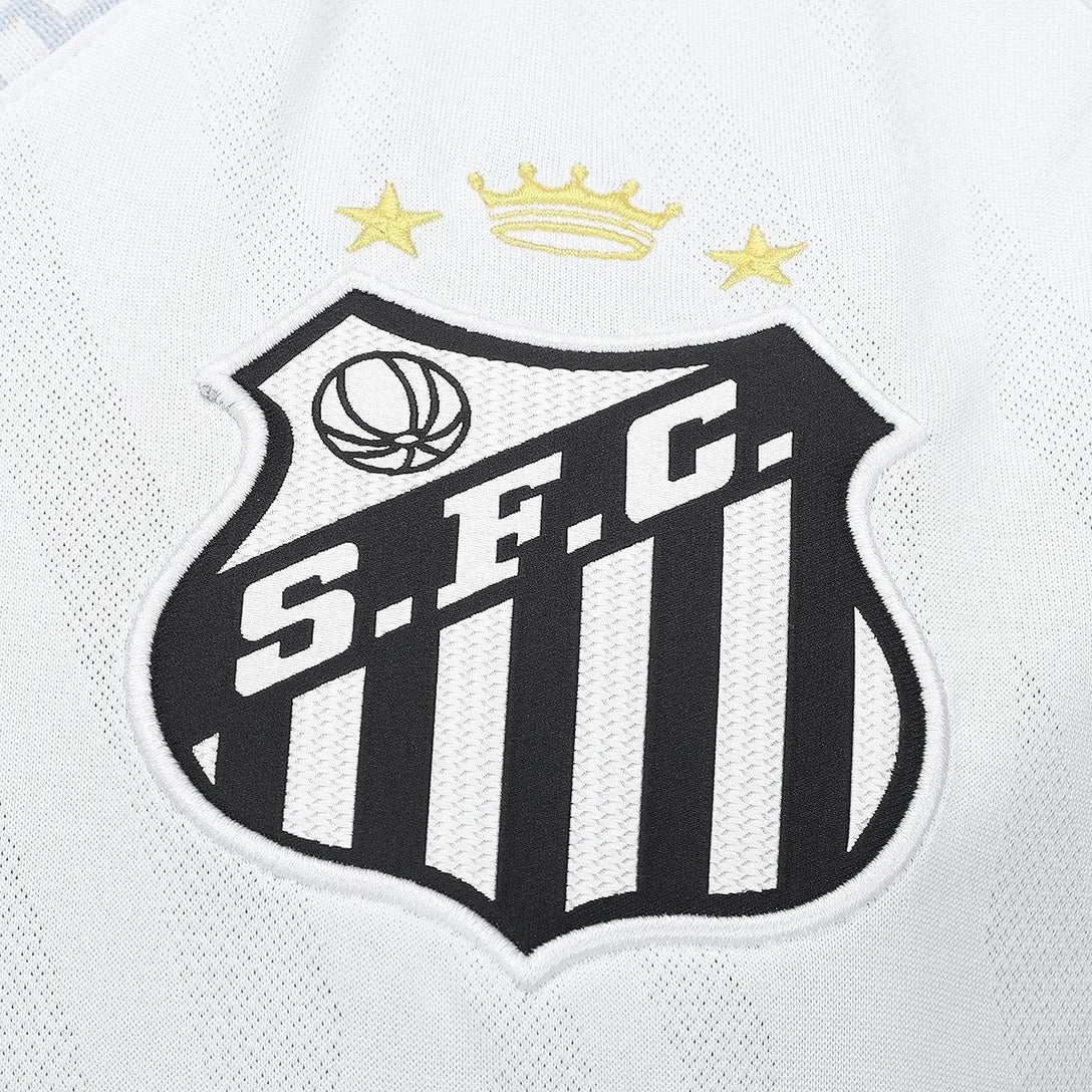 Camisa Santos FC 25/26 – Modelo Torcedor - Branca