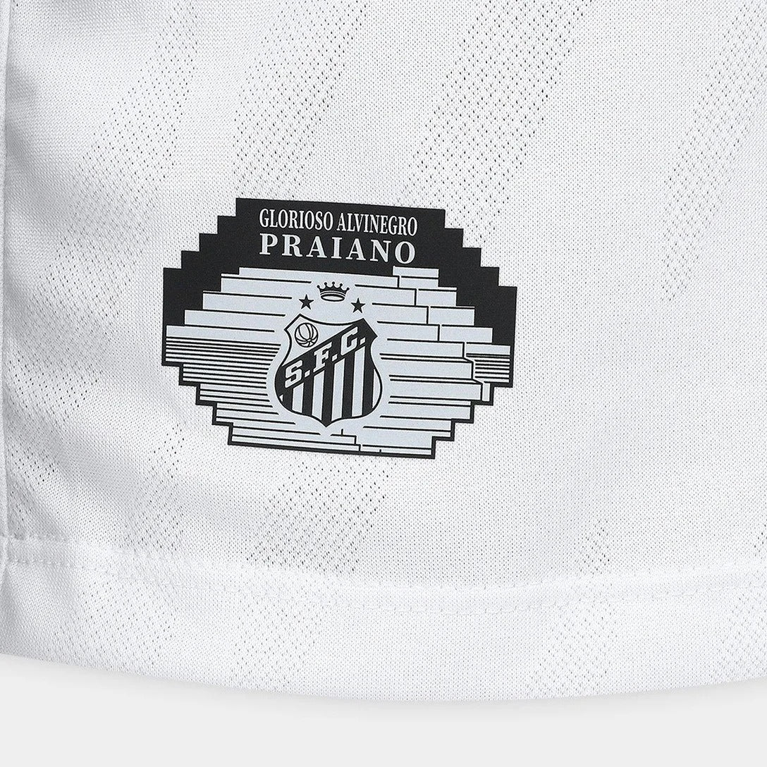 Camisa Santos FC 25/26 – Modelo Torcedor - Branca