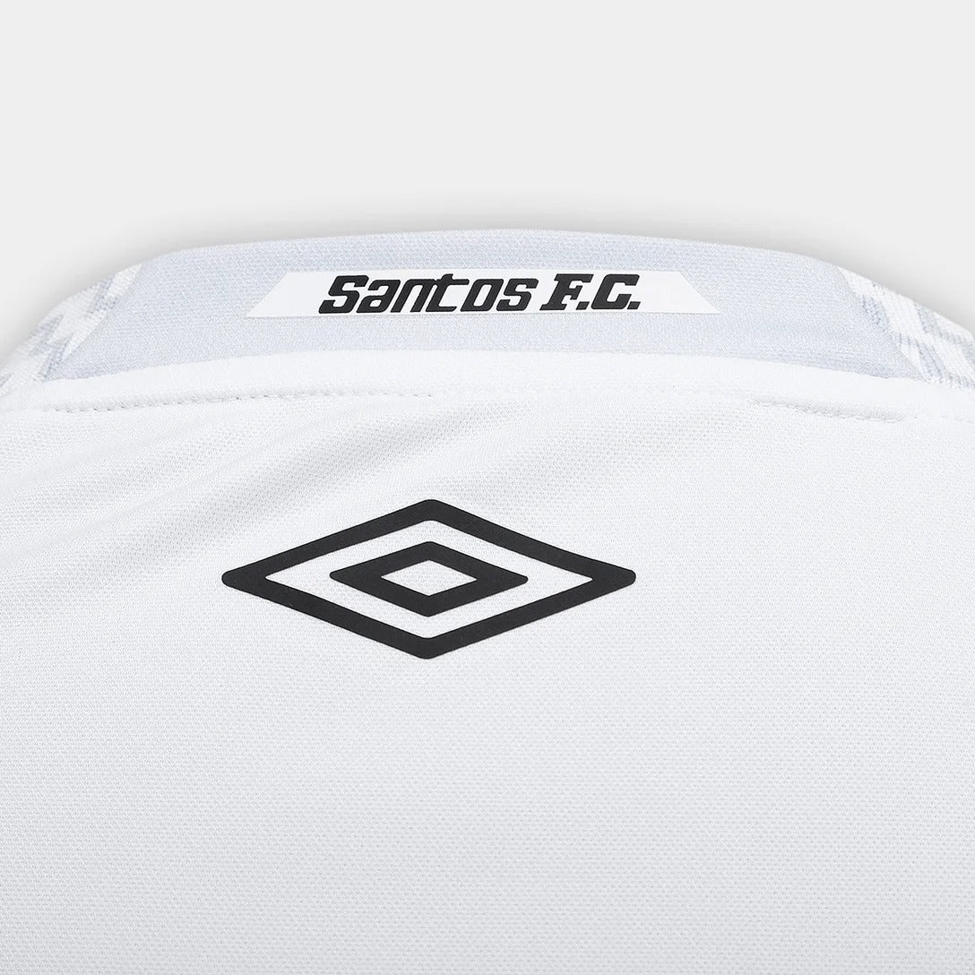 Camisa Santos FC 25/26 – Modelo Torcedor - Branca