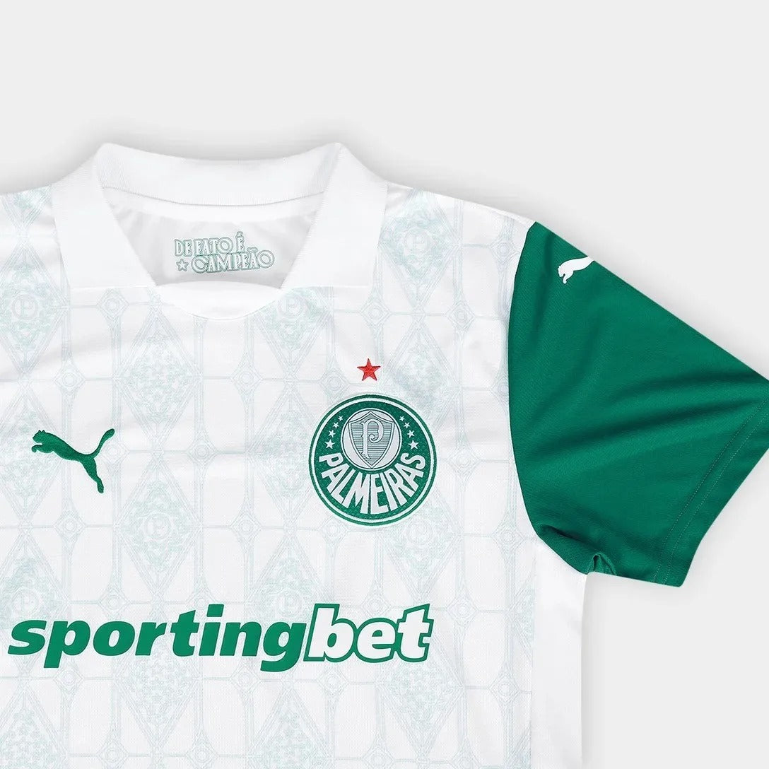 Camisa Palmeiras – Edição Especial – Modelo Torcedor - Verde e Branco