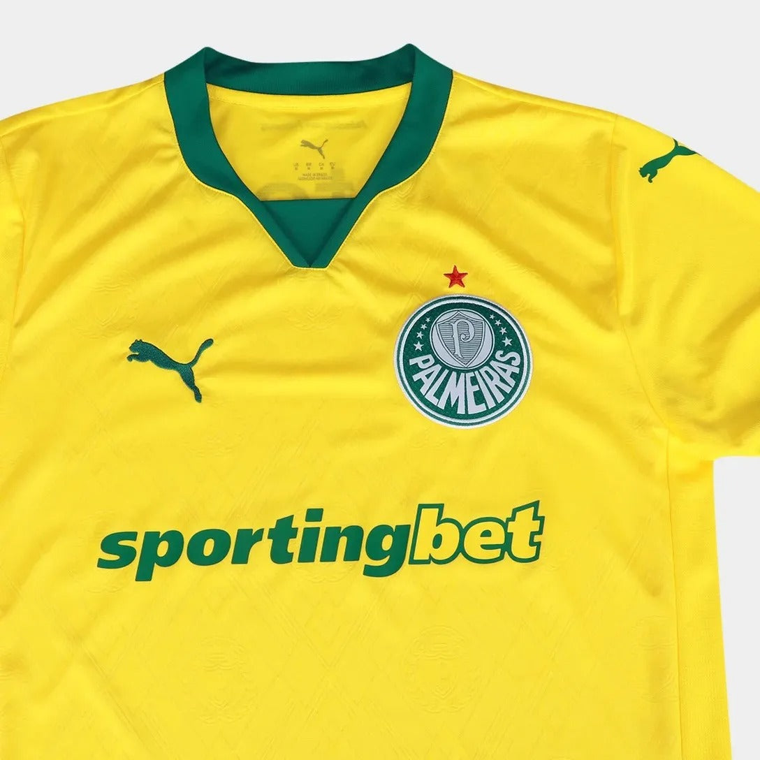 Camisa Palmeiras – Edição Especial – Modelo Torcedor - Amarela