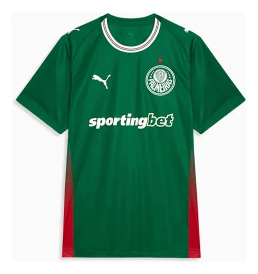 Camisa Palmeiras - Home 2026 -  Modelo Torcedor - Verde
