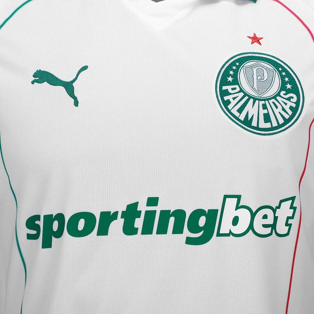 Camisa Palmeiras - Home 2026 -  Modelo Torcedor- Branca