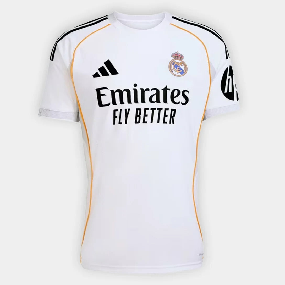 Camisa Real Madrid 25/26 -  Modelo Torcedor - Branca