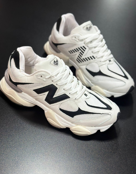 Tênis New Balance 9060 - Branco com Preto