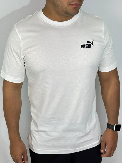 Camiseta PUMA Logo - Branca