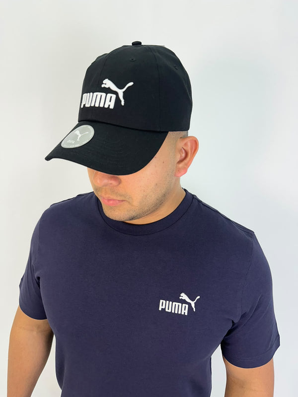 Camiseta PUMA Logo - Azul Marinho